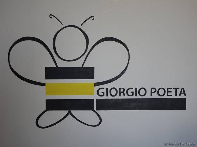 Giorgio Poeta, un mondo a strisce gialle e nere