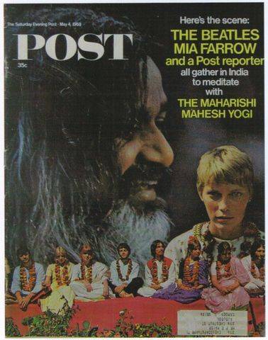 Copertina-della-rivista-inglese-POST-dedicata-al-viaggio-in-India-dei-Beatles-4-maggio-1968