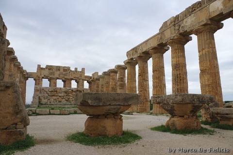Tempio di Hera (E), interno