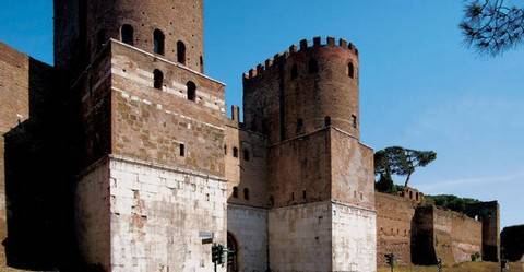 Museo delle mura aureliane, Porta San Sebastiano