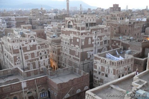 Vista di Sana'a dal Burj Al Salam Hotel 