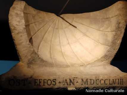 Meridiana con quadrante concavo e base troncoconica, I sec. d.C. (rinvenuta a Ostia), Museo Pio Clementino