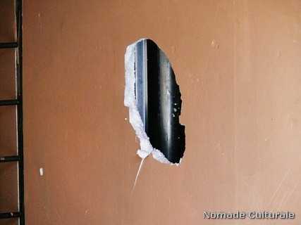 I danni dell'atto vandalico