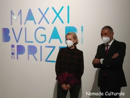 Bvulgari prize, Giovanna Melandri e Jean-Christophe Babin (AD di Bvlgari)
