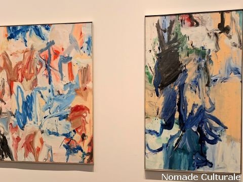 Willem de Kooning, A sinistra: Screams of Children Come from Seagulls (Untitled XX), 1975